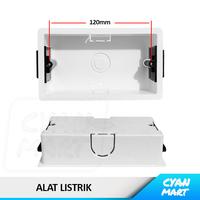Gambar Inbow Dus Kotak Mangkok Tanam Pengaman Saklar / Stop Kontak Listrik - BOSS - DOUBLE dari CyanMart undefined 2 Tokopedia
