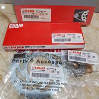 Gambar GIR SET GEAR SET FORCE 1 F1ZR VEGA R ASLI ORI YAMAHA 4ST-WE01A-80 dari ANDESTROSHOP undefined 2 Tokopedia