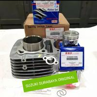 Gambar CYLINDER BLOK PISTON KIT SET SUZUKI SMASH TITAN ORIGINAL SGP dari Ella.GarasiPartSGP undefined 1 Tokopedia