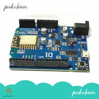 Gambar WeMos D1 Wifi ESP8266 NodeMCU ESP-12E Arduino UNO Based Shield dari Pakebun undefined 1 Tokopedia
