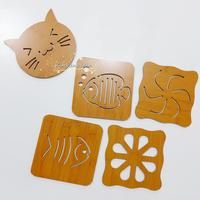 Gambar Tatakan Kayu Alas Gelas Piring Mangkok Motif Serbaguna - Ikan dari Kitchenpedia New undefined 1 Tokopedia