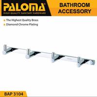Gambar PALOMA BAP 3104 ODESSA ROBE HOOK 4 GANTUNGAN HANDUK BAJU KAMAR MANDI dari Pinangsia Mas Bandung undefined 1 Tokopedia