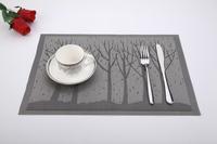 Gambar Placemat Tatakan Piring Makan PVC Little Tree - Gold small dari Home Decor Zega undefined 3 Tokopedia