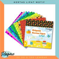 Gambar Kertas Lipat Origami Motif Isi 50 Lembar 16cm 10 Motif - Isi 50 Lembar dari Papero Shop undefined 1 Tokopedia