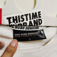 Gambar Crewneck Sweater Hoodie TC T&C Surf Vintage Original Second Thrift dari Frixell Atelier undefined 5 Tokopedia