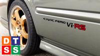 Gambar Sticker Aksesoris Mobil Civic Ferio VI-RS - Hitam Merah dari Diskon Termurah Sticker Shop undefined 1 Tokopedia