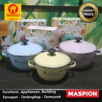 Gambar Panci Sop Enamel Signature Collection - Maspion - 22cm dari Rumahkudotcom undefined 1 Tokopedia