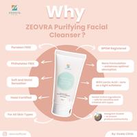 Gambar Zeovra Purifying Facial Cleanser with Lactic Acid dari Zeovra Official Store undefined 5 Tokopedia