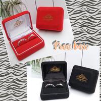Gambar DISKON,Cincin Couple titanium hitam Black, Kado ultah,anniversary dari Salamina Jewellery_NEW undefined 4 Tokopedia