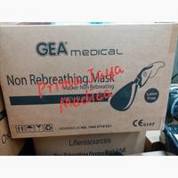 Gambar Masker Oksigen Non Rebreathing Mask GEA Dewasa, Ada Kantong dari Prima Jaya Medica undefined 4 Tokopedia