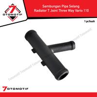 Gambar Sambungan Pipa Selang Radiator T Joint Three Way Vario 110 dari Tujuh Otomotif undefined 1 Tokopedia