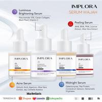Gambar Implora face Serum Wajah luminous / acne / midnight / peeling Original - midnight dari Miss Nia undefined 1 Tokopedia