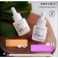 Gambar Implora face Serum Wajah luminous / acne / midnight / peeling Original - midnight dari Miss Nia undefined 2 Tokopedia