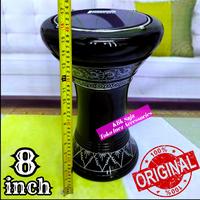 Gambar Dumbuk Atau Darbuka Kayu 8 inch Hitam Kombinasi Power Beat Hitam - Dumbuk Saja dari Inez Accessories undefined 3 Tokopedia