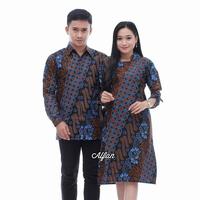 Gambar batik couple termurah sarimbit batik murah - kode A11 - mataram couple dari Luber Batik undefined 3 Tokopedia