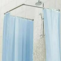 Gambar Tiang shower curtain U / tiang tirai / tiang L curtain dari Latif shop undefined 1 Tokopedia