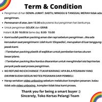 Gambar Stiker/ Label Chromo/ HVS Ukuran A5 (14.8 x 21 cm) - Chromo/glossy dari pelangi pemuda undefined 2 Tokopedia