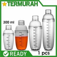 Gambar Cocktail shaker 300ml ACRYLIC AKRILIC Pengocok minuman Bar mini shake dari verzea wholesale undefined 1 Tokopedia