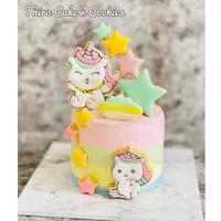 Gambar Custom cake tart kue ulang tahun unicorn hiasan topper kue kering dari Fdimitrilie undefined 1 Tokopedia