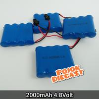 Gambar BATERAI CADANGAN MOBIL REMOT BATRE RC REMOTE KONTROL - 4.8V 2000mAh dari CHIKAIRAZAN undefined 2 Tokopedia