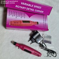Gambar mini drill Polish nail bor menicure pedicure meni pedi cure dari s3.satria secure safe undefined 4 Tokopedia
