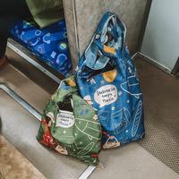 Gambar Foldable Shopping Bag (Green) dari SANCRAFT ID undefined 3 Tokopedia