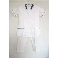 Gambar Baju Seragam Baby Suster Lengan Pendek ( MERK SCOORA ) - S, PUTIH - HITAM dari Kreasi anak betawi undefined 1 Tokopedia
