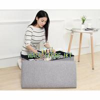 Gambar Kursi Tempat Duduk Sofa Bangku Kotak Penyimpanan Barang Box Organizer - Hitam, 76X38X38 dari WACO STORE JKT undefined 2 Tokopedia