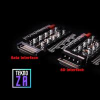 Gambar 10 Port Fan Hub / Splitter 4 pin / 3 pin + Include Kabel Sensor - MOLEX dari teknoza undefined 2 Tokopedia