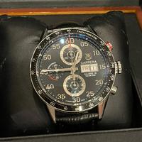 Gambar Tag heuer carrera chrono daydate cal 16 cv2A10 leather dari amwluxurywatches undefined 2 Tokopedia