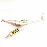 Gambar Knalpot RCB Suzuki Bravo - RC 100 Stainless dari Shutdown Racing undefined 1 Tokopedia