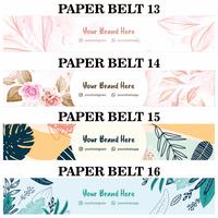 Gambar CETAK PAPER BELT ROLL HIJAB / ROLLER HIJAB / LABEL PENGIKAT HIJAB - Desain Sendiri, 30 x 5 cm dari MT OL-Shop undefined 5 Tokopedia