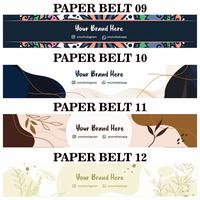 Gambar CETAK PAPER BELT ROLL HIJAB / ROLLER HIJAB / LABEL PENGIKAT HIJAB - Desain Sendiri, 30 x 5 cm dari MT OL-Shop undefined 4 Tokopedia