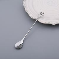Gambar Sendok Minum / Dessert Stainless Steel Ujung Daun (17cm) dari Ramayana Grosir Surabaya undefined 1 Tokopedia
