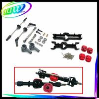 Gambar Upgrade Metal Axle Bridge Set Gardan Metal RC Car MN D90 MN99 Mn99s - Silver dari auw shop undefined 2 Tokopedia