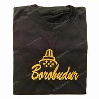 Gambar Kaos Borobudur Kaos Oleh Oleh Jogja Motif Candi Borobudur - XL, EMBOSS dari Serba Oblong undefined 1 Tokopedia