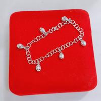 Gambar Gelang Anak krincingan lampion perak silver925 Lapisan emas putih G19 dari LJHSilver undefined 2 Tokopedia