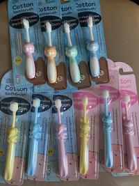 Gambar cotton mini soft toothbrush sikat gigi anak lembut 2years - elephant pink dari EFL educationfunlearningshop undefined 1 Tokopedia