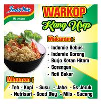 Gambar SPANDUK/ BANNER WARKOP (Warung Kopi) / WARMINDO (Warung Makan Indomie) - 1x2 M dari Izzi Shop 28 undefined 1 Tokopedia