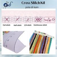 Gambar Paket Kristik Sulam DIY Cross Stitch Jahit - ROYAL CABIN - random dari yapapastore undefined 4 Tokopedia
