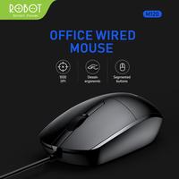 Gambar Robot M120 Mouse Laptop - PC Office Wired Optical Mouse Komputer Kabel dari bestdeal_NEW undefined 2 Tokopedia