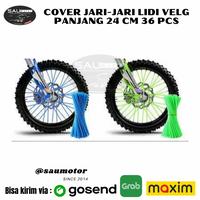 Gambar COVER JARI JARI MOTOR PANJANG 24 CM COVER RUJI PIPET LIDI COVER LIDI - Pink dari Saumotor undefined 2 Tokopedia