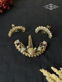 Gambar AKSESORIS PENGANTIN / CENTUNG SISIR SOLO MODEL ANTIK - GOLD, CENTUNG SAJA dari Tutut Manten undefined 2 Tokopedia