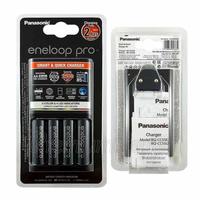 Gambar Panasonic eneloop pro quick charge charger AA/AAA+ 4pcs 2500mah A2 ori dari Takeshita undefined 2 Tokopedia