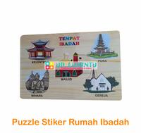 Gambar Puzzle Stiker Rumah Ibadah dari UD LUMINTU PERAGA TK undefined 1 Tokopedia