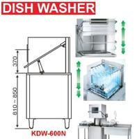 Gambar Getra KDW-600N Mesin Cuci Piring Resto Restoran Commercial Dishwasher Hood Type dari Aneka Utama Indah undefined 4 Tokopedia