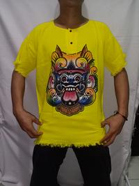 Gambar baju barong polos terbaru/ baju barong bali/ baju kaos bali - Biru, S dari gulaweh undefined 4 Tokopedia