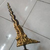 Gambar Keris Nogo Kembar Temanten Luk 13 Kinatah Kamarogan dari Griya Pusaka Leluhur_NEW undefined 1 Tokopedia