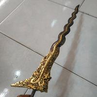 Gambar Keris Nogo Kembar Temanten Luk 13 Kinatah Kamarogan dari Griya Pusaka Leluhur_NEW undefined 2 Tokopedia