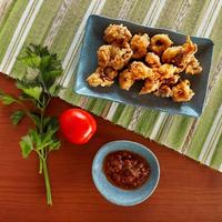 Gambar cumi goreng tepung 1 porsi tanpa nasi grab/gojek only dari Warung Bu Neneng undefined 1 Tokopedia